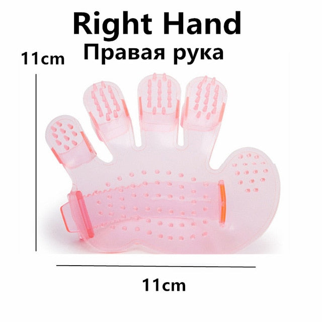 Hot Pet Dog Cat Grooming Brush Glove Pet Hair Deshedding Comb Brush Kitten Puppy Massage Washing Brush Glove for Animal Cat Dog